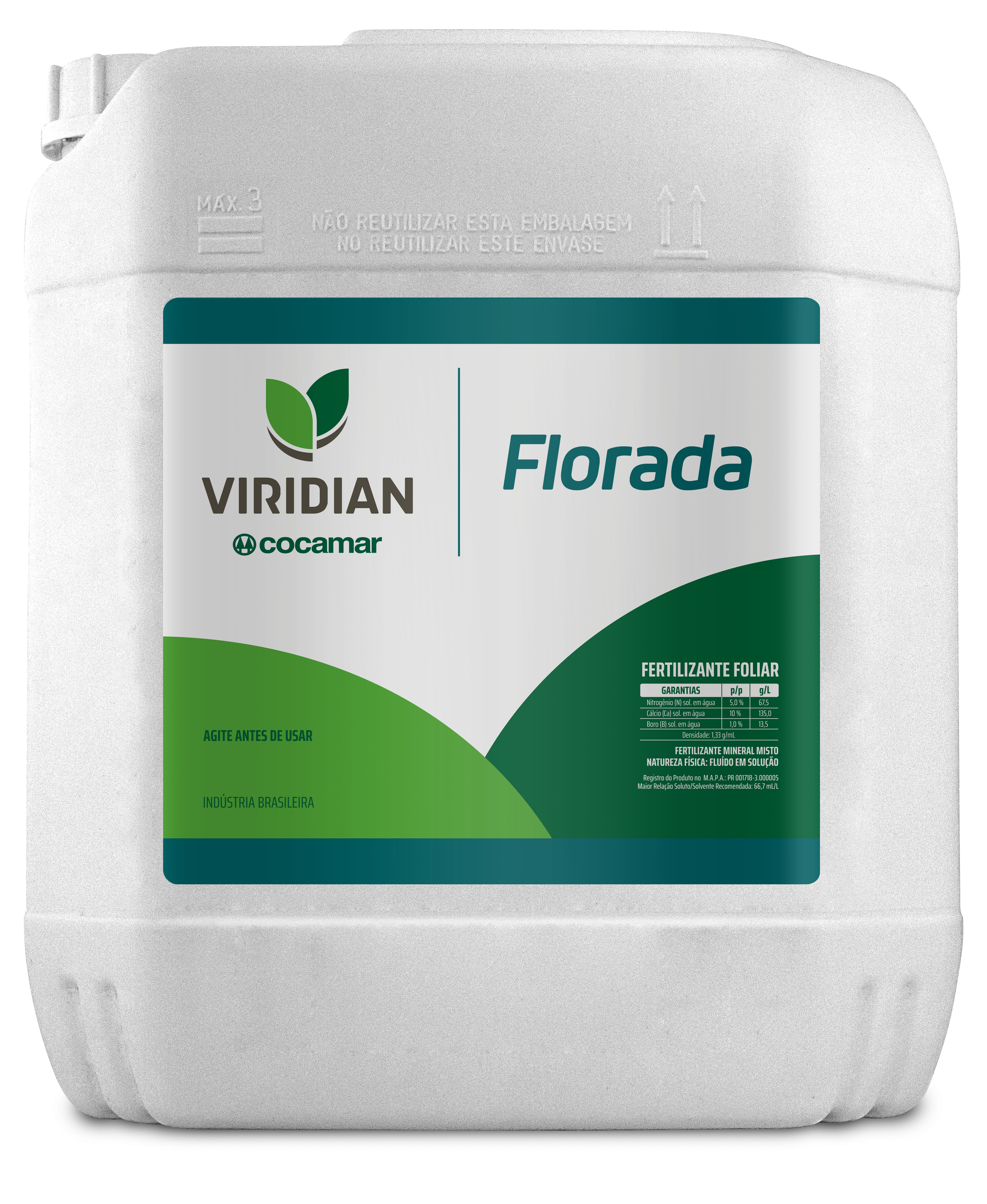 Embalagem Viridian Florada