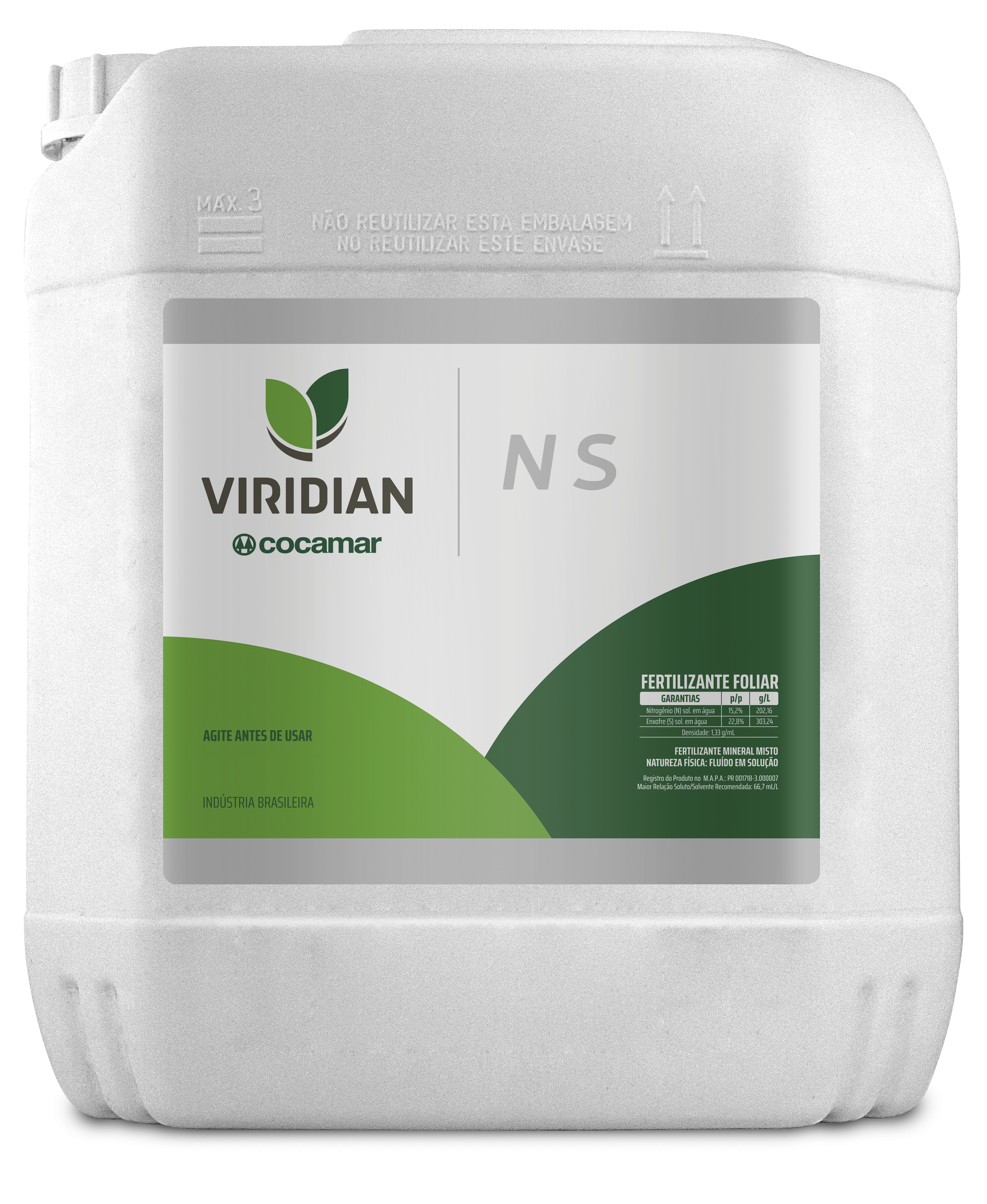 Embalagem Viridian NS