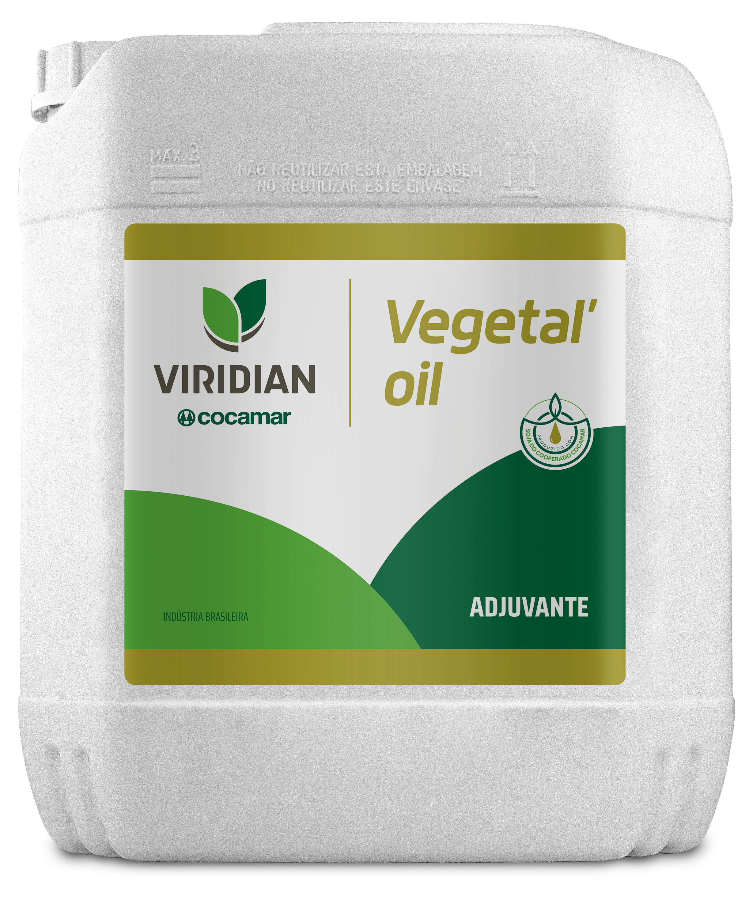 Embalagem Viridian Vegetal’oil