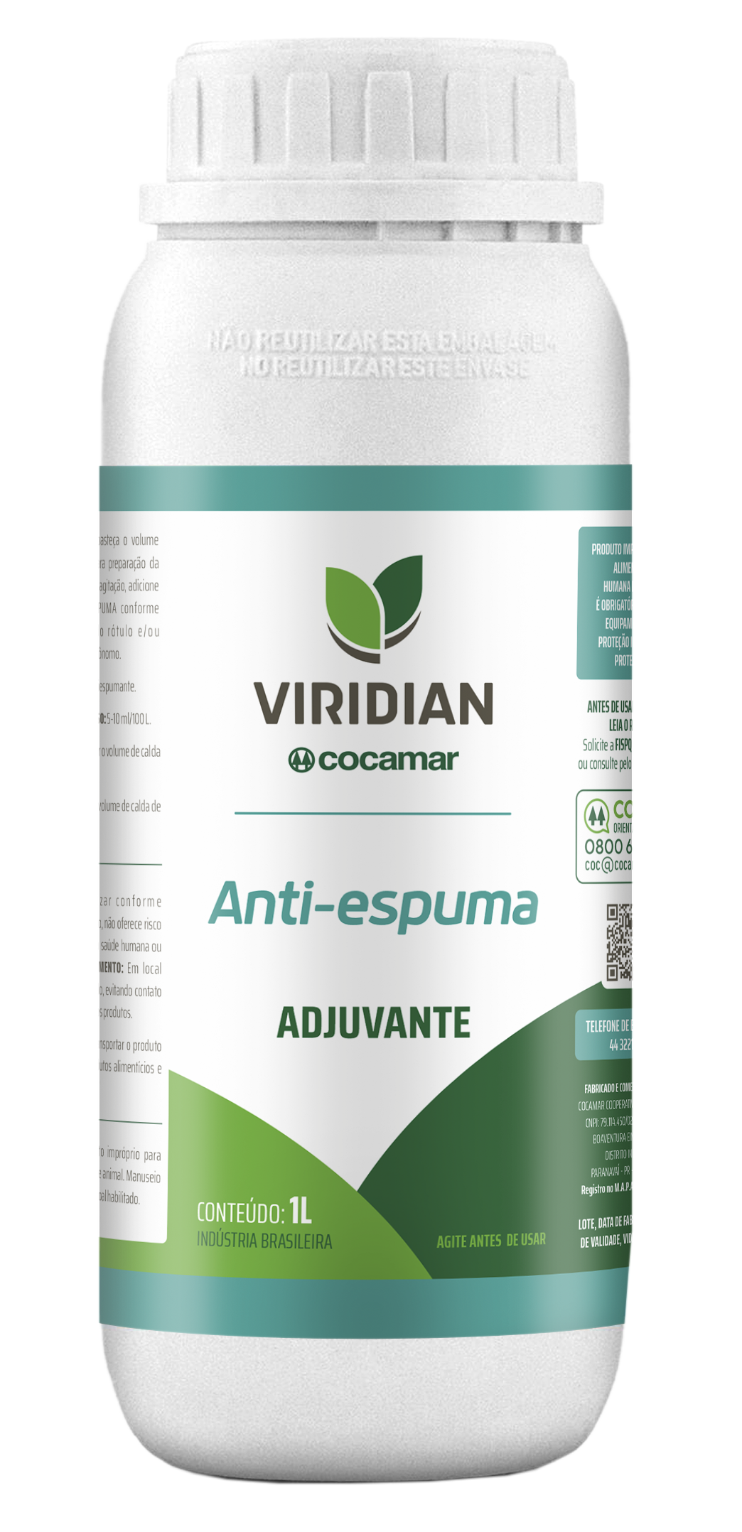 Imagem da Viridian Anti-espuma